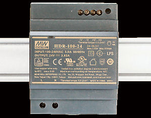 (image for) W&T 24VDC 92W Power Supply Din-Rail 11079