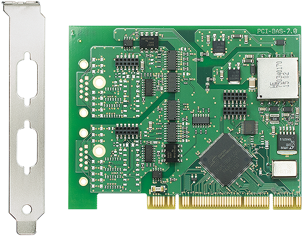 (image for) W&T 13021 Serial PCI base board, 1kV isolated