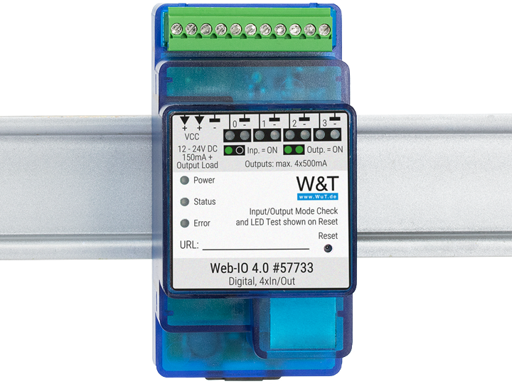 (image for) W&T 57733 Web-IO 4.0 Digital 4xIn/Out