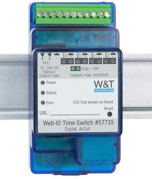 (image for) W&T 57735 Web-IO Time Switch Digital 4xOut