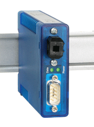 (image for) W&T 61201 Interface - Plastic fiber optic  RS422/RS485 Industr