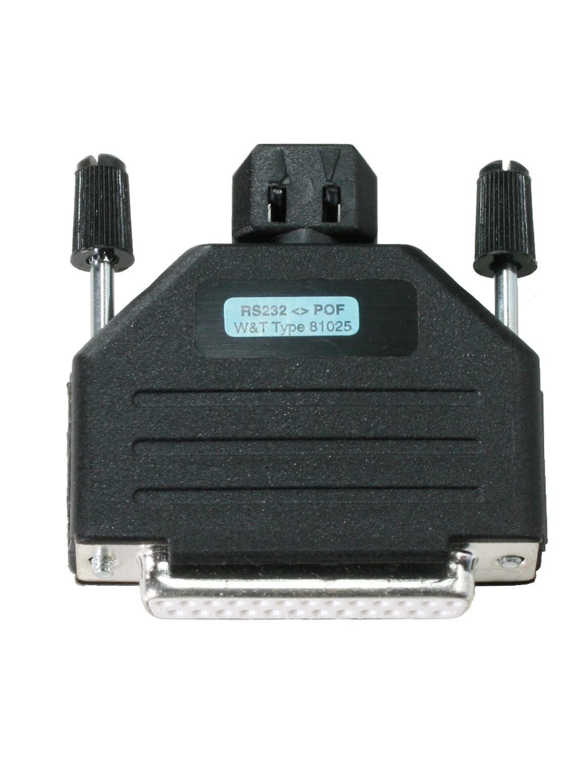 (image for) W&T 81025 Interface - plastic fiber optic  RS232, DB25