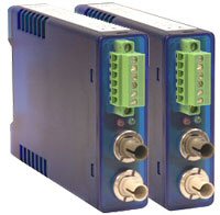 (image for) W&T 17633 Digital-I/O Extender Set, 2x2 Multimode ST